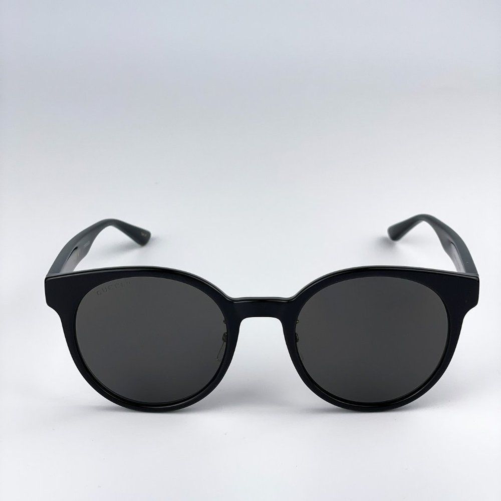 🔥Gucci GG1339SK 002 Sunglasses Black Grey Polarized Oval Women